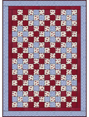 Nine Patch 3-Yard Quilt Pattern