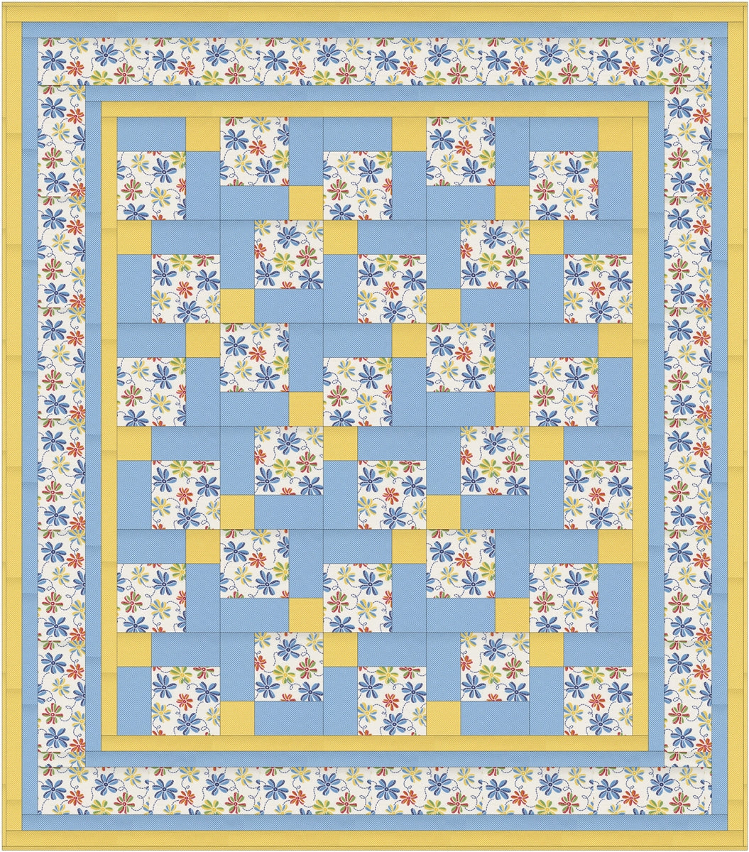Topsy Turvey 3-Yard Quilt Pattern