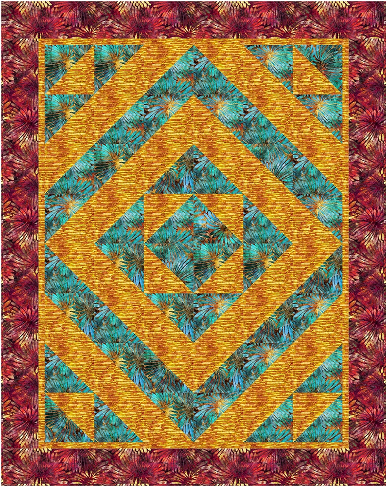 Kaleidoscope 3-Yard Quilt Pattern