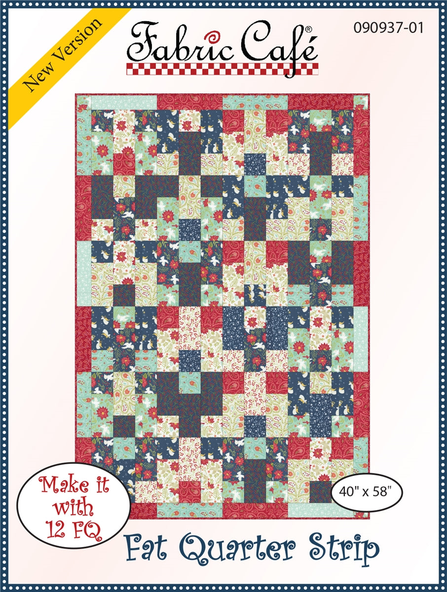 Fat Quarter Strip Quilt Pattern