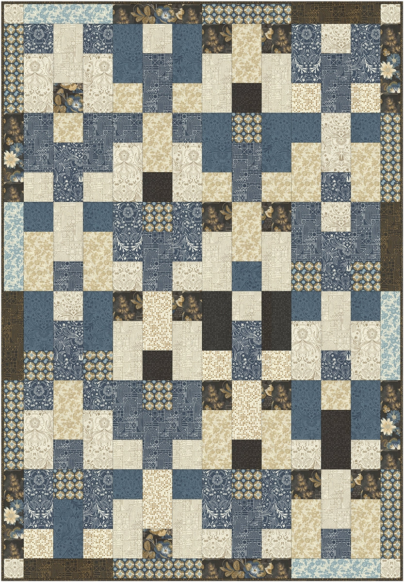 Fat Quarter Strip Quilt Pattern