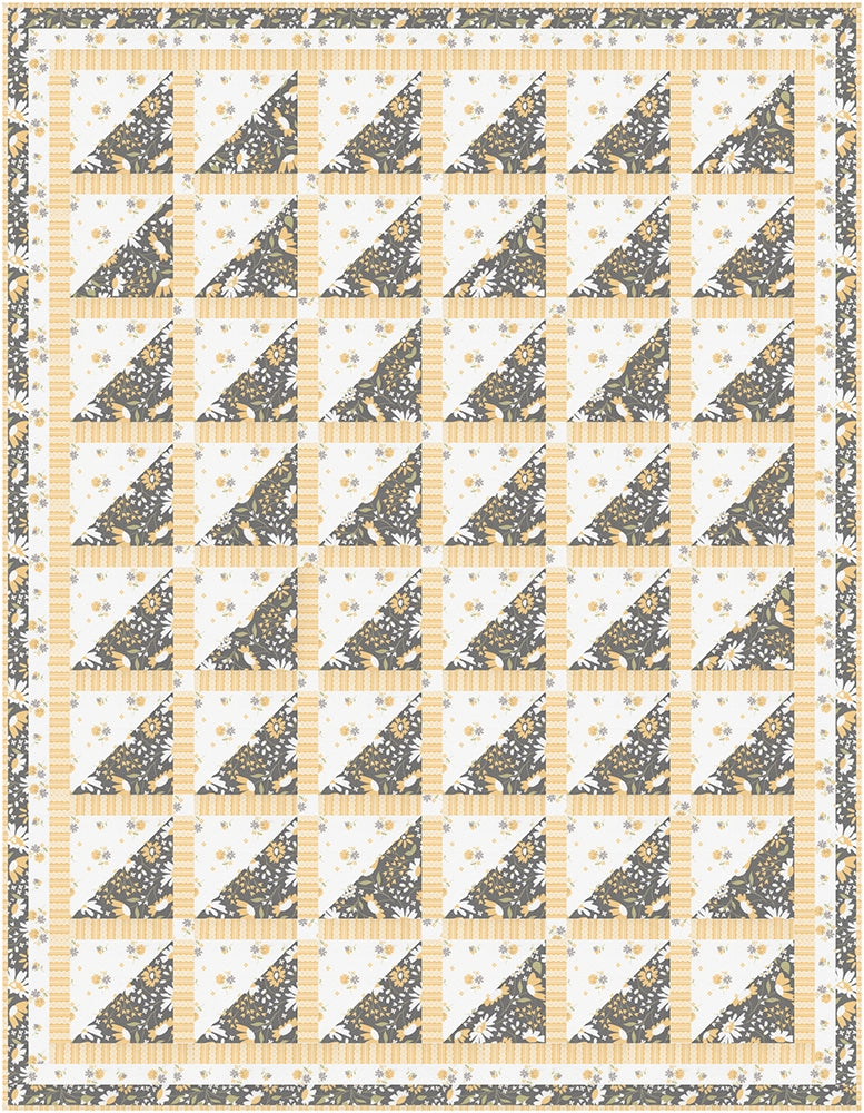 Triangles & Squares 3-Yard Quilt Pattern