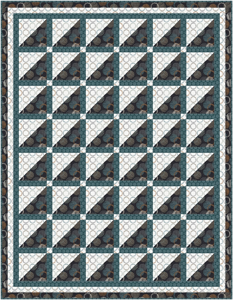 Triangles & Squares 3-Yard Quilt Pattern