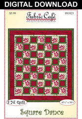 Square Dance 3 Yard Quilt Pattern
