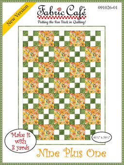 Nine Plus One 3-Yard Quilt Pattern