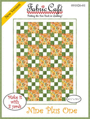 Nine Plus One 3-Yard Quilt Pattern