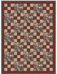 Nine Plus One 3-Yard Quilt Pattern