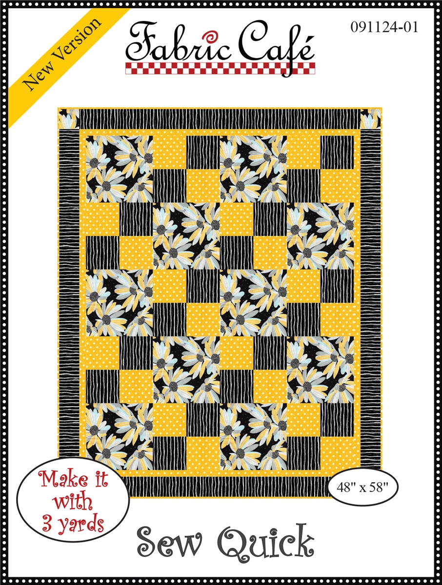 Sew Quick 3-Yard Quilt Pattern