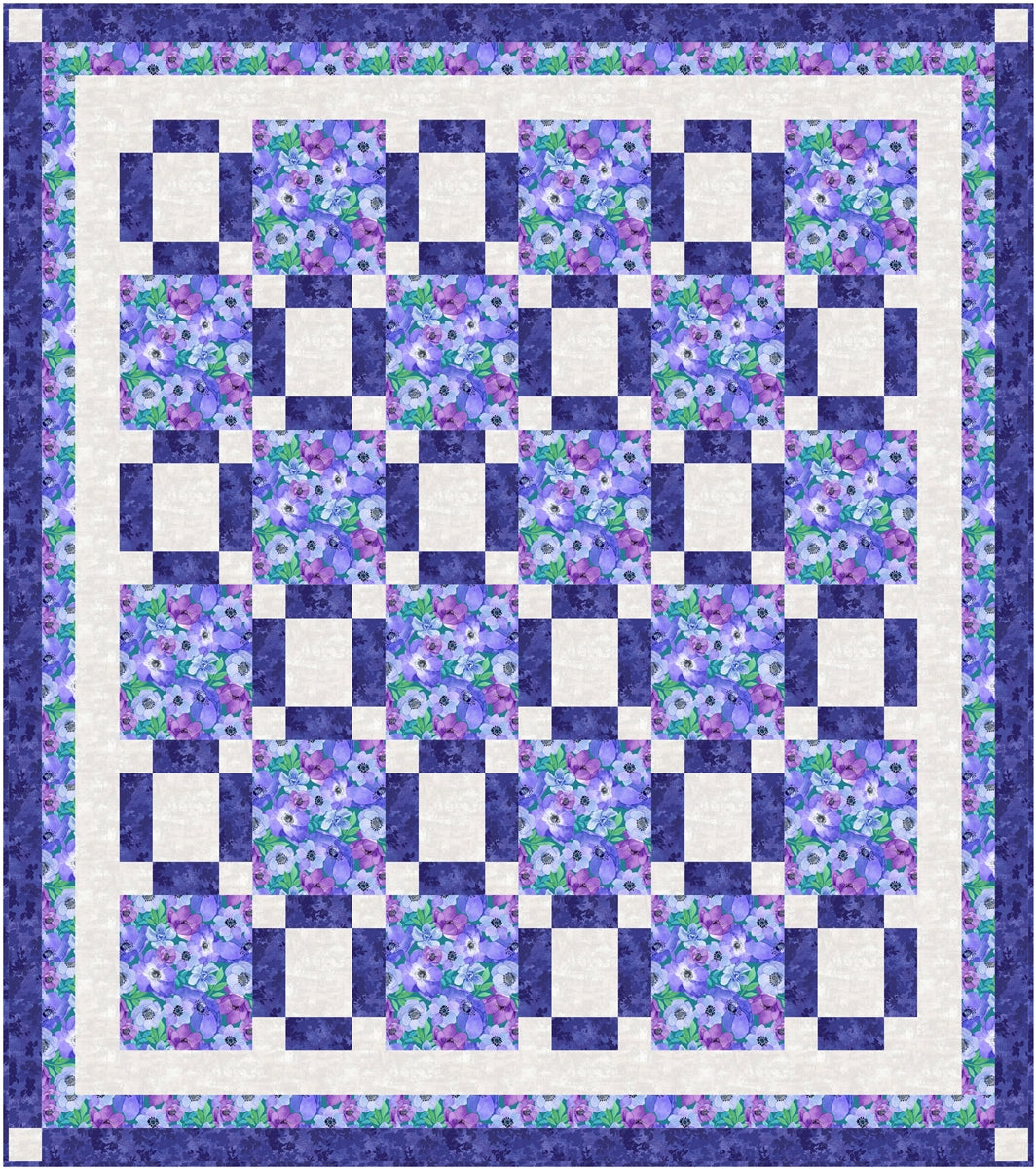 Awareness - Free 3-Yard Quilt Pattern