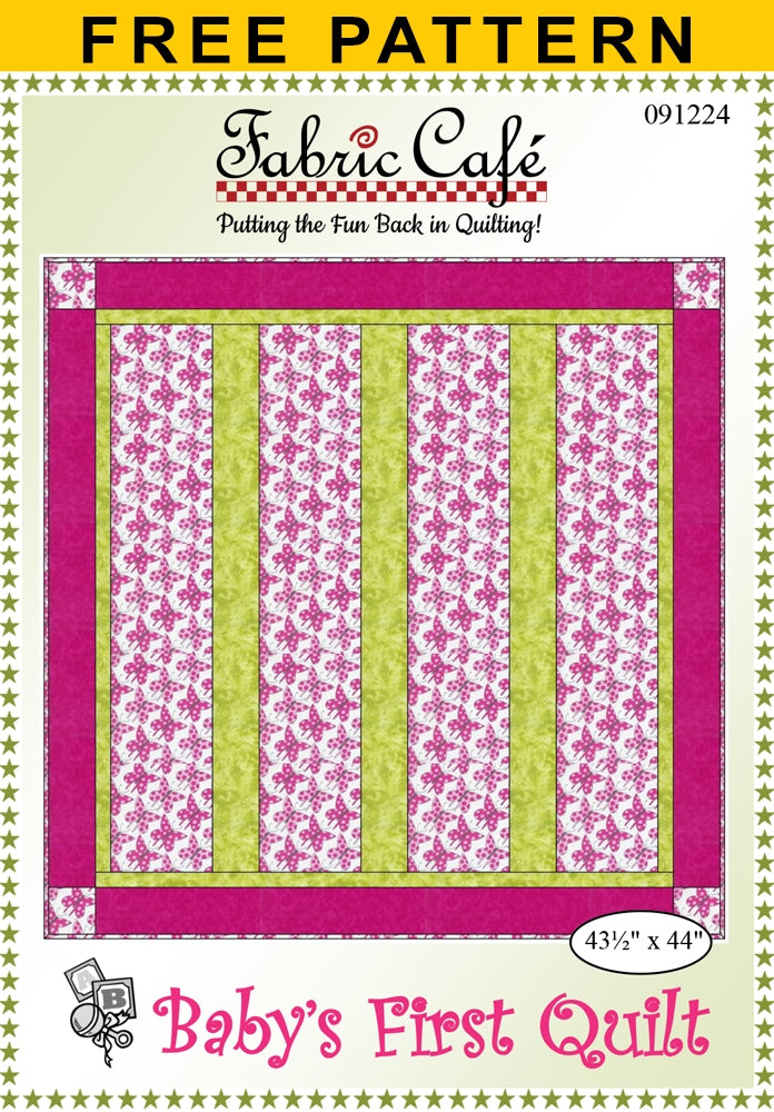 Baby's First Quilt - Free 3-Yard Quilt Pattern