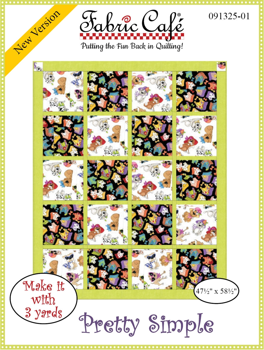 Pretty Simple 3-Yard Quilt Pattern