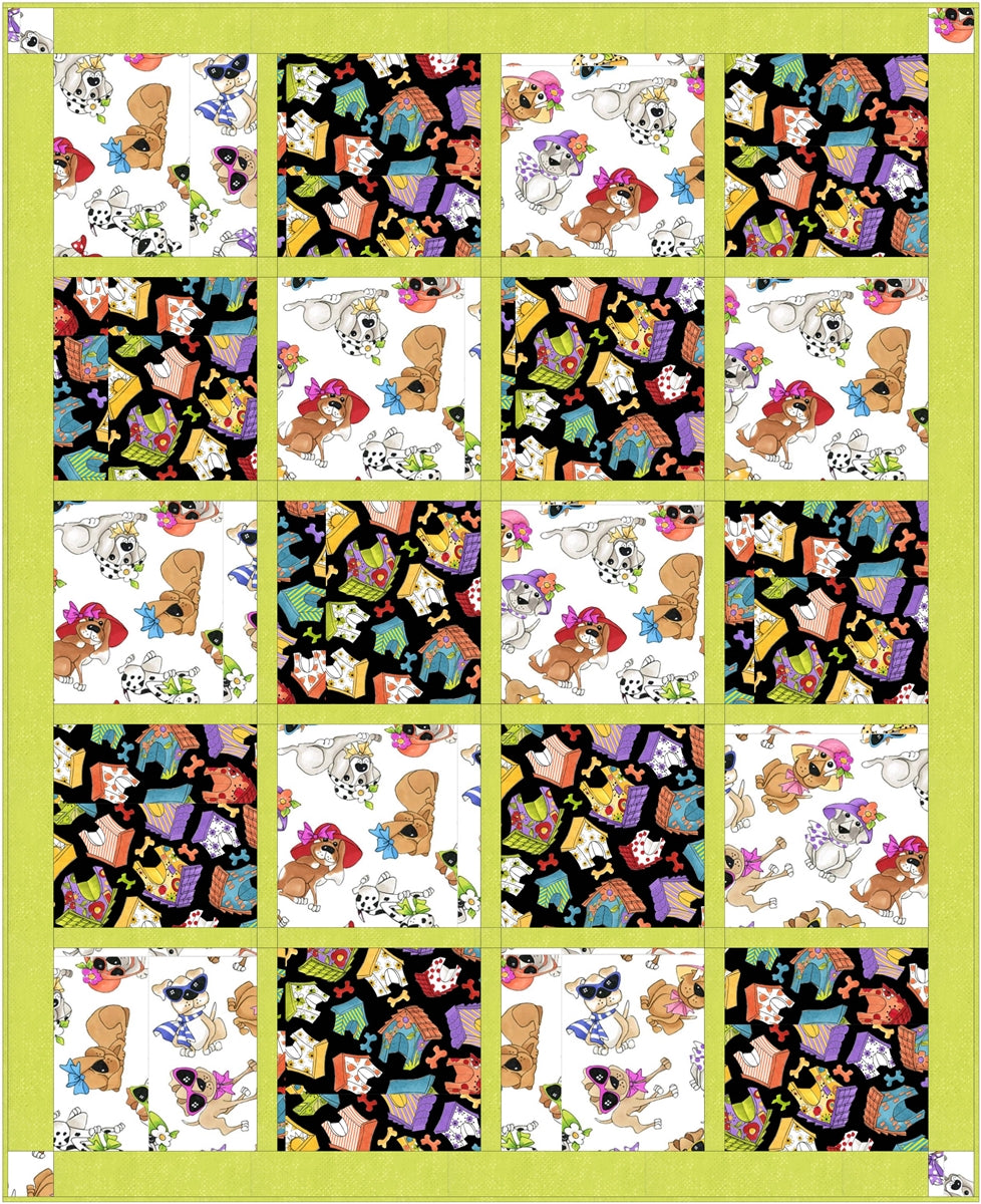 Pretty Simple 3-Yard Quilt Pattern