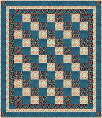 Four Square 3-Yard Quilt Pattern