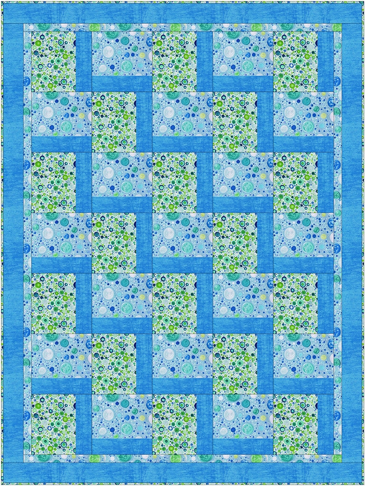 Stepping Up 3-Yard Quilt Pattern