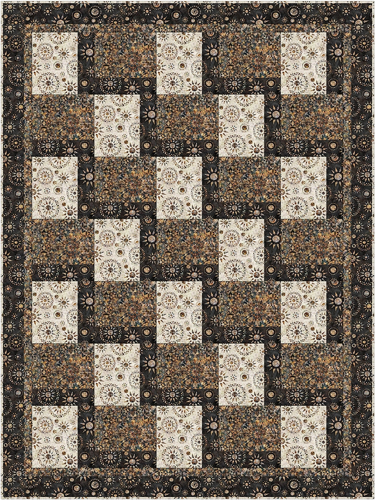 Stepping Up 3-Yard Quilt Pattern