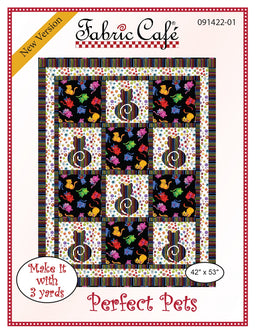 Perfect Pets 3 Yard Quilt Pattern