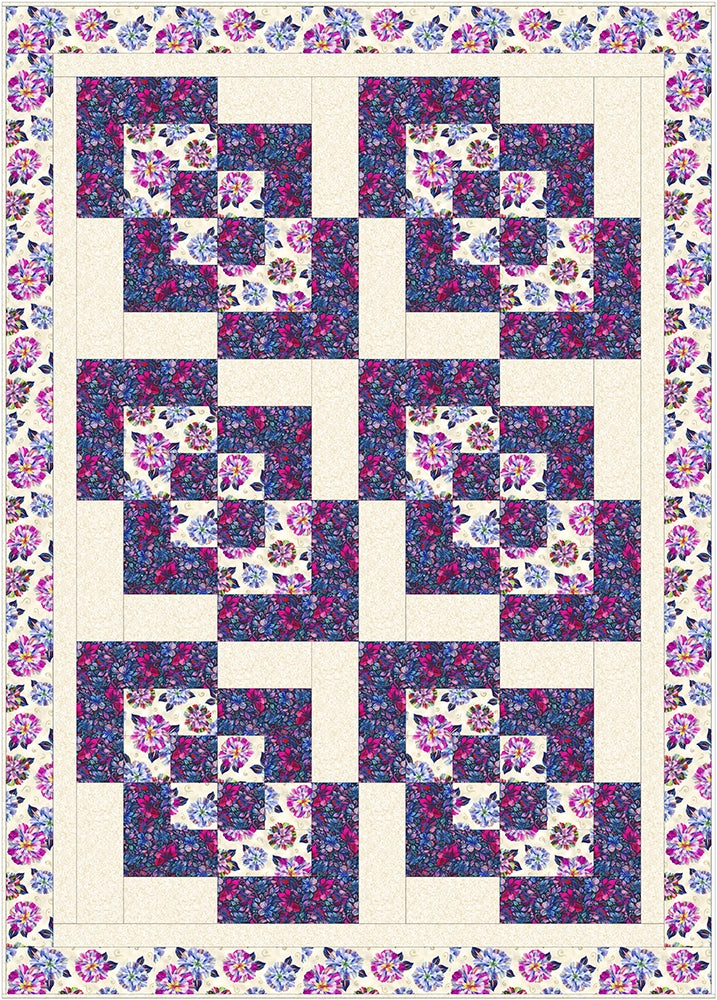 Corner Play 3-Yard Quilt Pattern