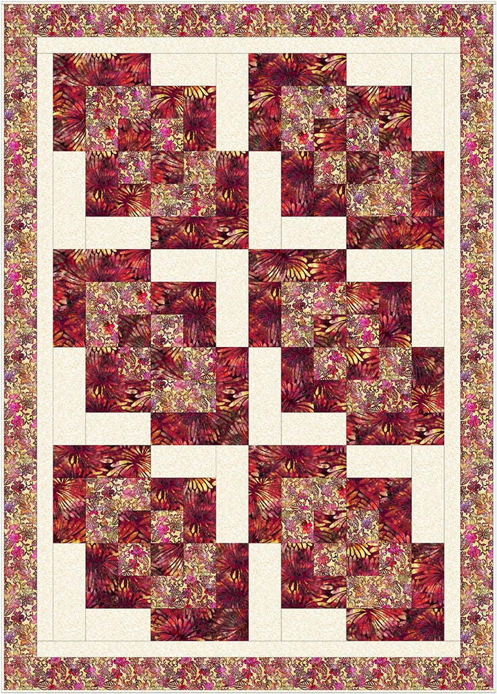 Corner Play 3-Yard Quilt Pattern