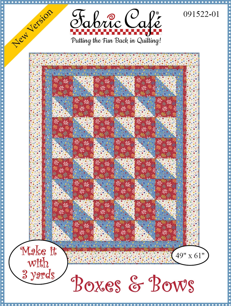 Boxes & Bows 3-Yard Quilt Pattern