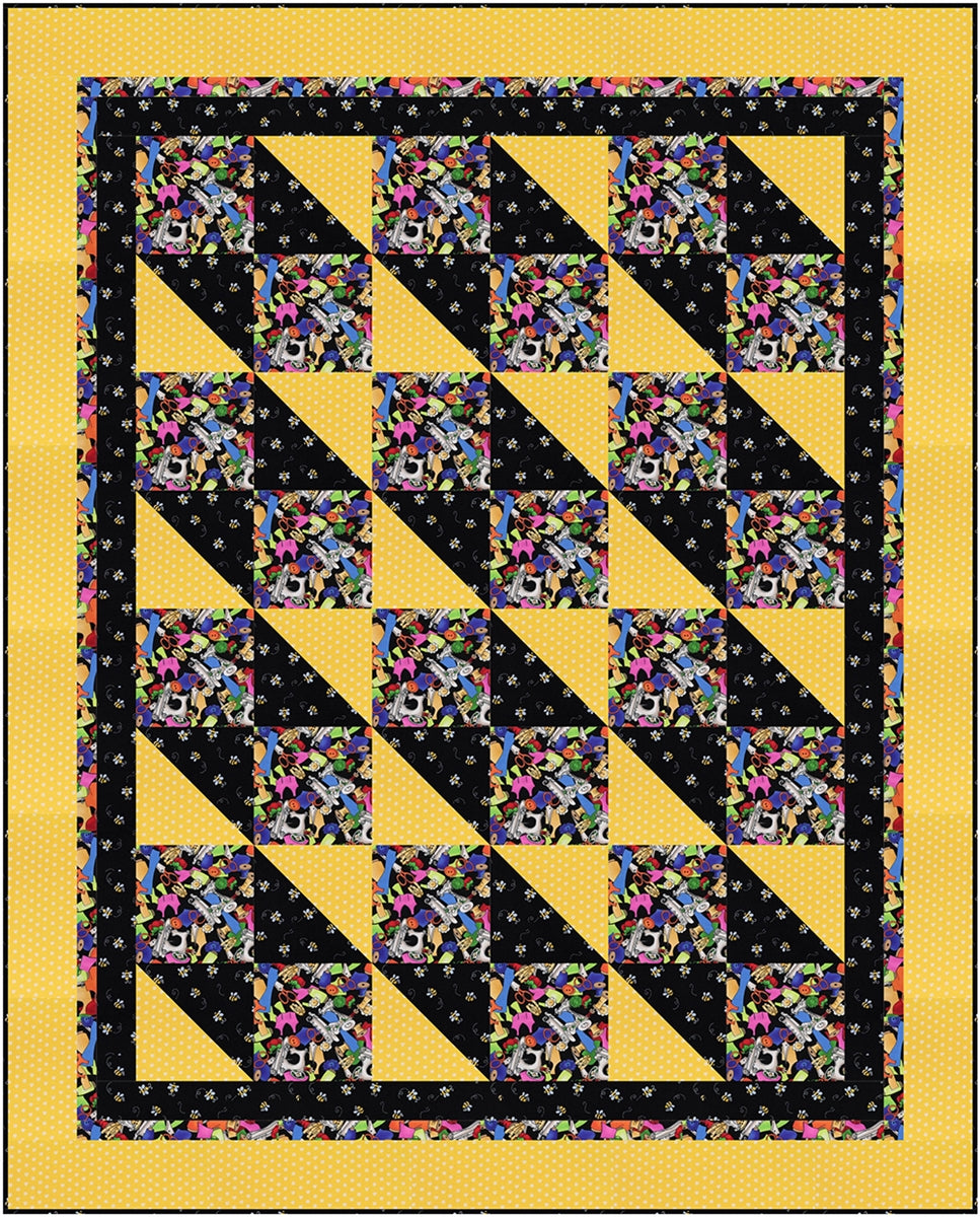 Boxes & Bows 3-Yard Quilt Pattern