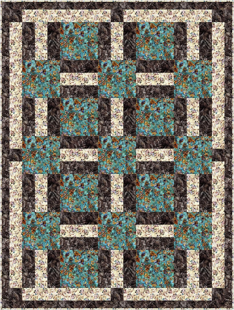 Porch Rails 3-Yard Quilt Pattern