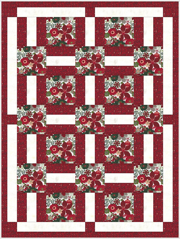 Porch Rails 3-Yard Quilt Pattern