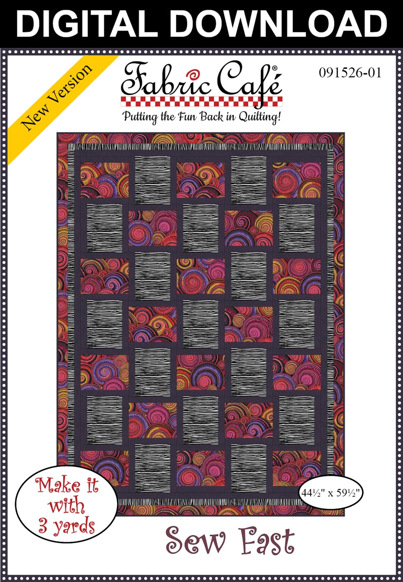 Sew Fast 3-Yard Quilt Pattern