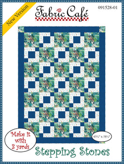 Stepping Stones 3-Yard Quilt Pattern