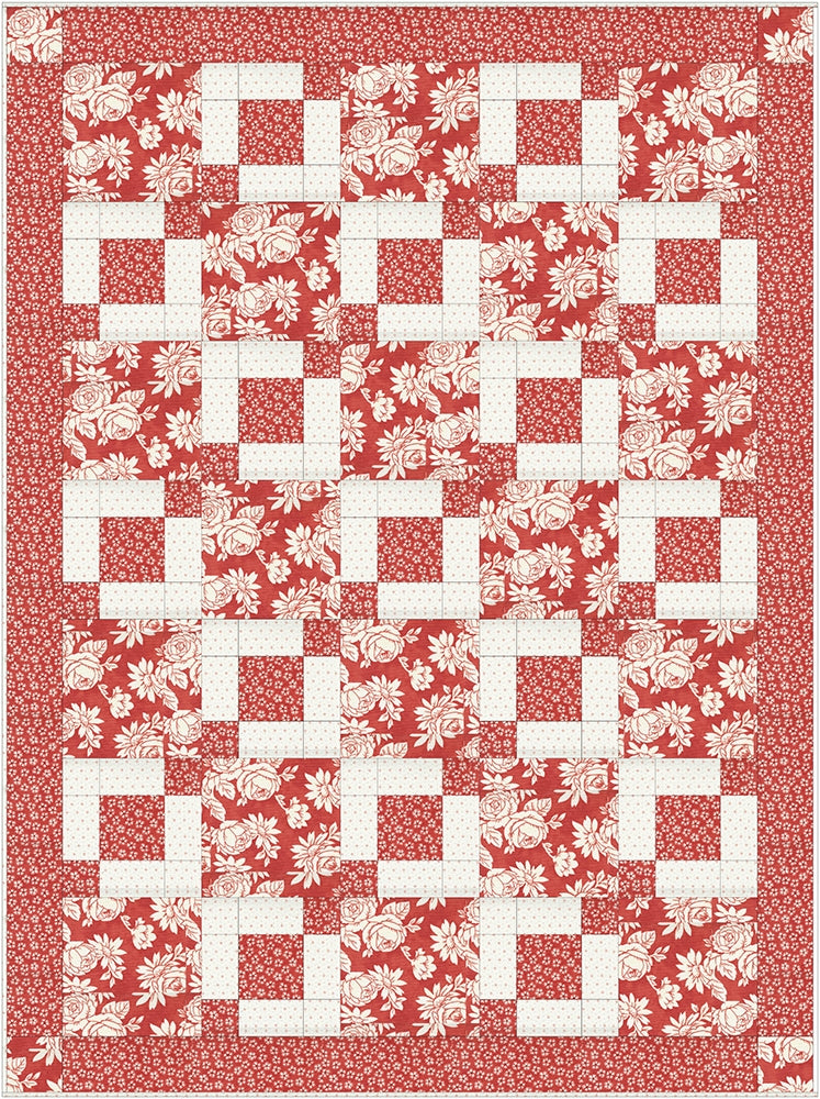 Stepping Stones 3-Yard Quilt Pattern