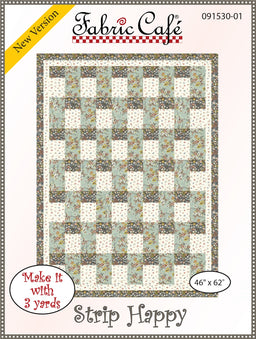 Strip Happy 3-Yard Quilt Pattern