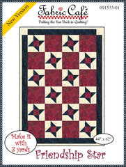 Friendship Star 3-Yard Quilt Pattern