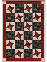 Friendship Star 3-Yard Quilt Pattern