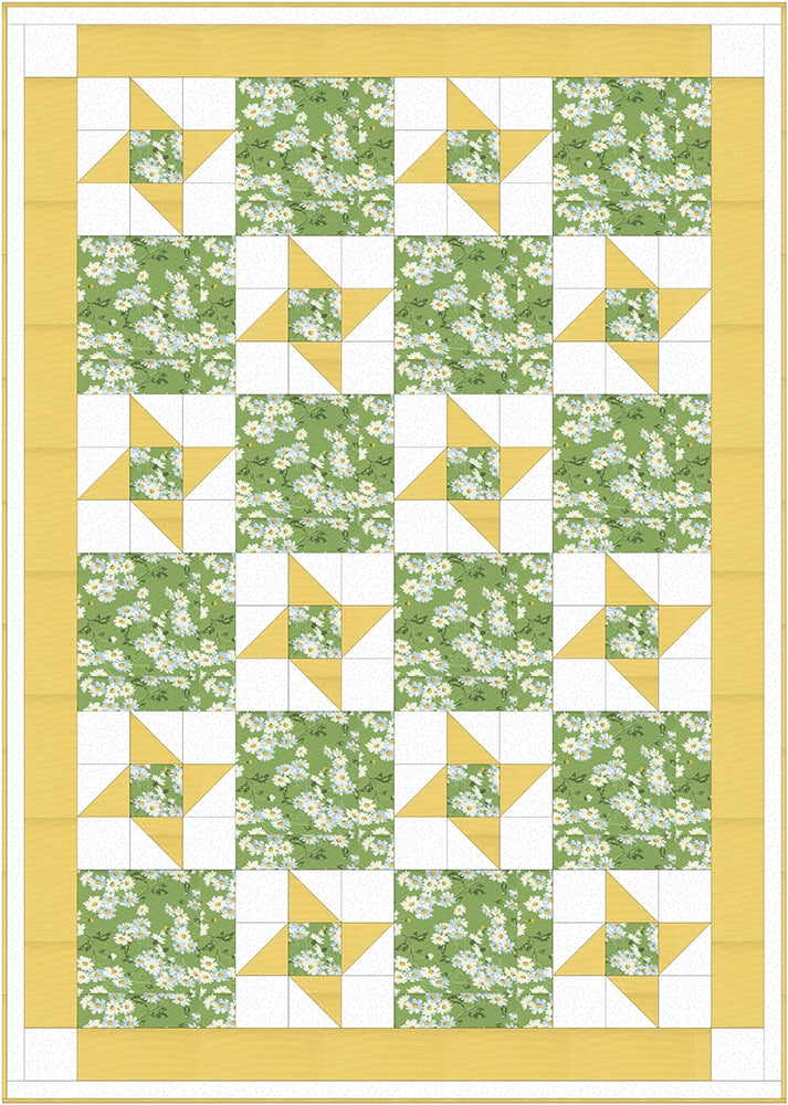 Friendship Star 3-Yard Quilt Pattern