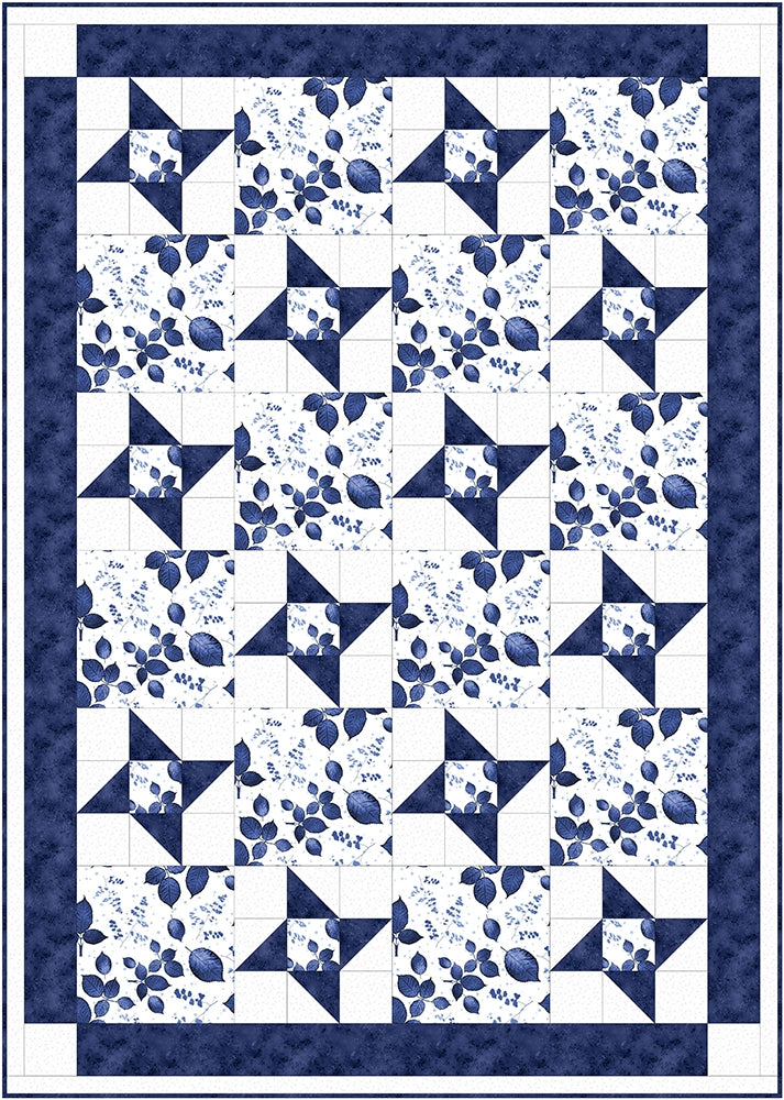 Friendship Star 3-Yard Quilt Pattern
