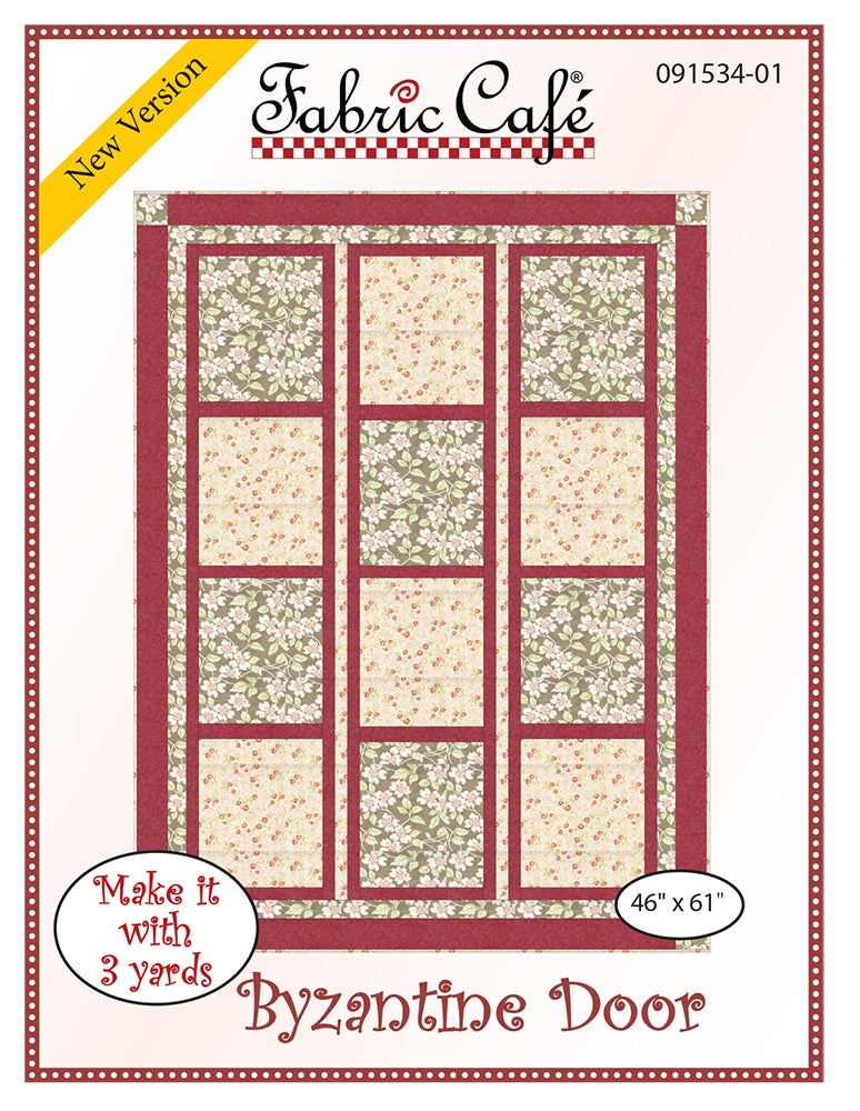Byzantine Door 3 Yard Quilt Pattern