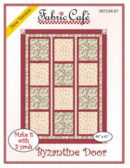 Byzantine Door 3 Yard Quilt Pattern