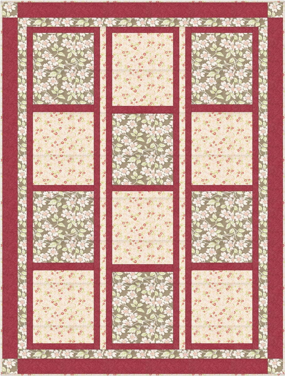 Byzantine Door 3 Yard Quilt Pattern