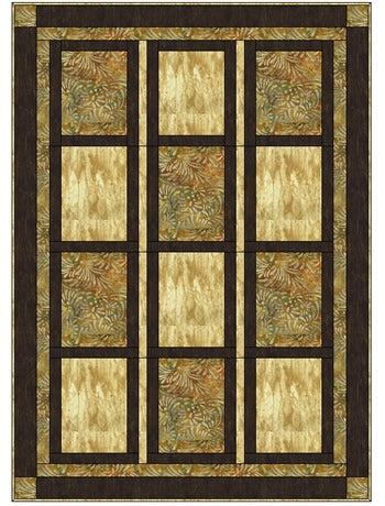 Byzantine Door 3 Yard Quilt Pattern