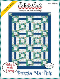Puzzle Me This 3-Yard Quilt Pattern