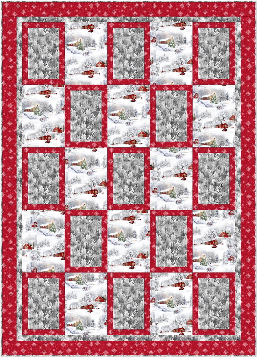 Picture Perfect 3-Yard Quilt Pattern