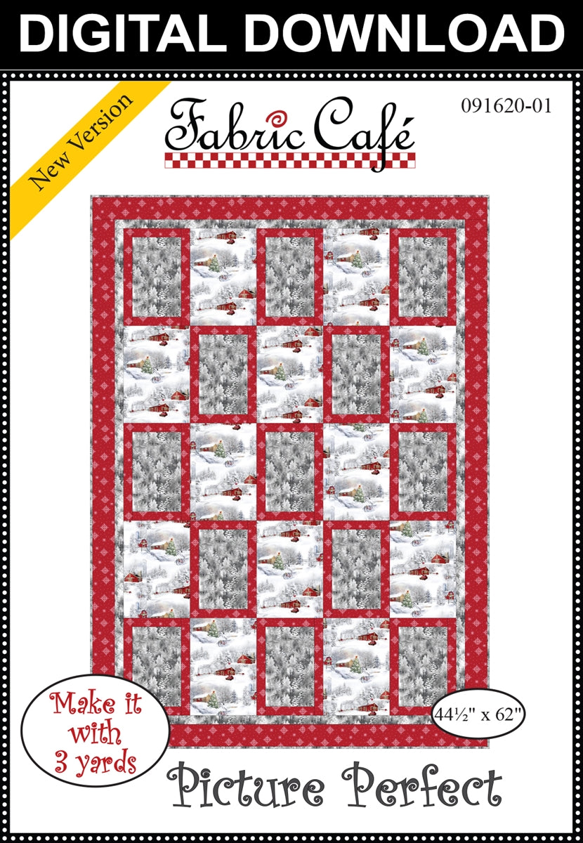 Picture Perfect 3-Yard Quilt Pattern