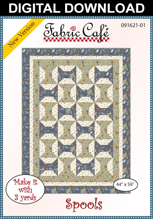 Spools 3 Yard Quilt Pattern