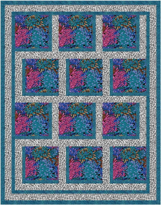 Bold Blocks 3-Yard Quilt Pattern