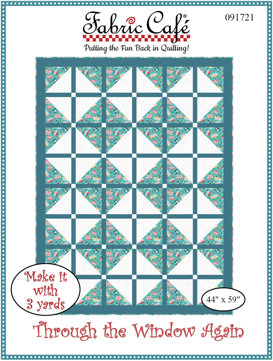Through The Window Again 3-Yard Quilt Pattern