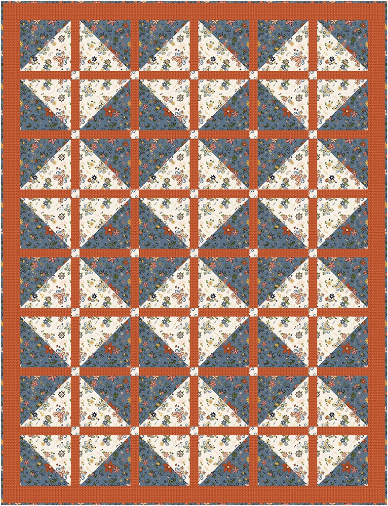 Through The Window Again 3-Yard Quilt Pattern
