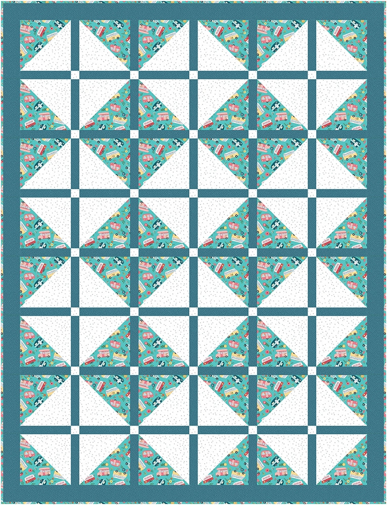 Through The Window Again 3-Yard Quilt Pattern