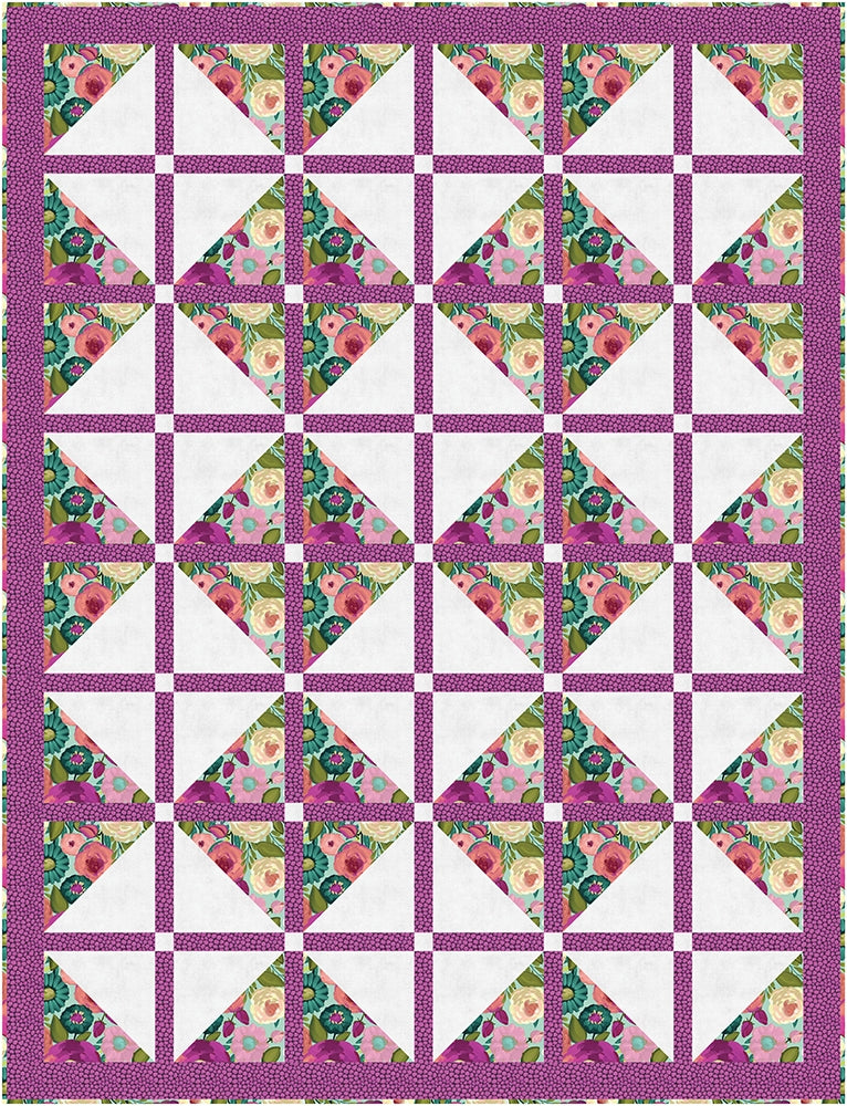 Through The Window Again 3-Yard Quilt Pattern