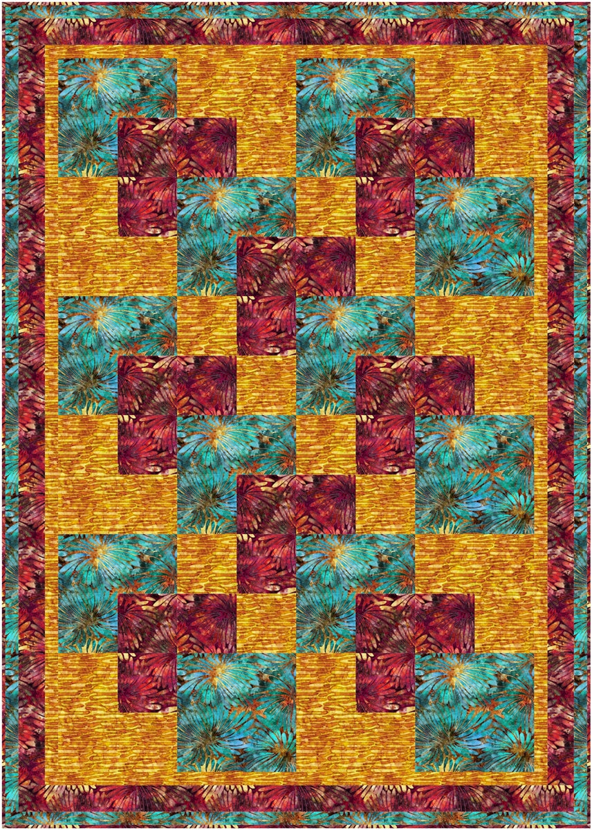 It's A Snap 3-Yard Quilt Pattern