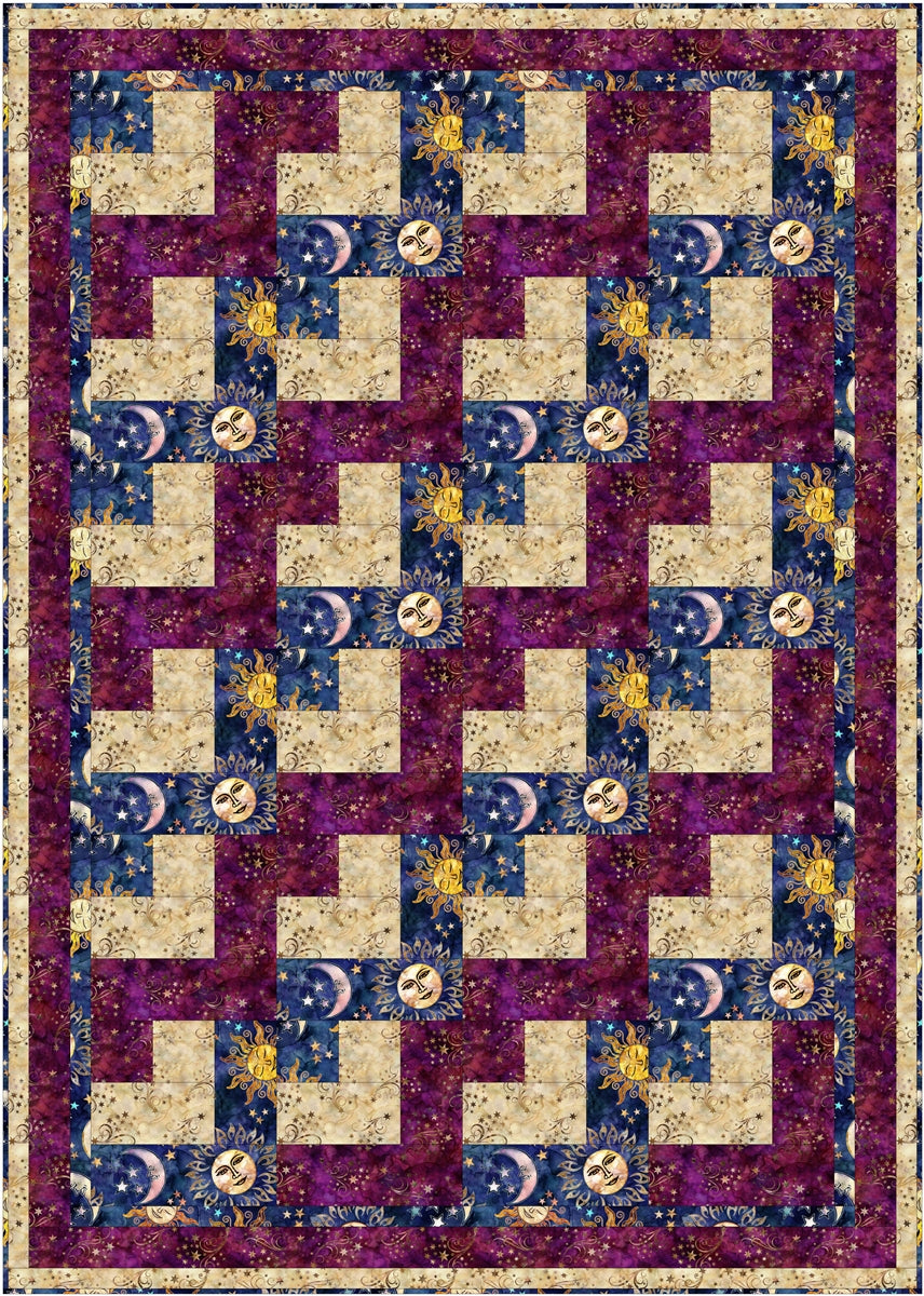 Jigsaw 3-Yard Quilt Pattern