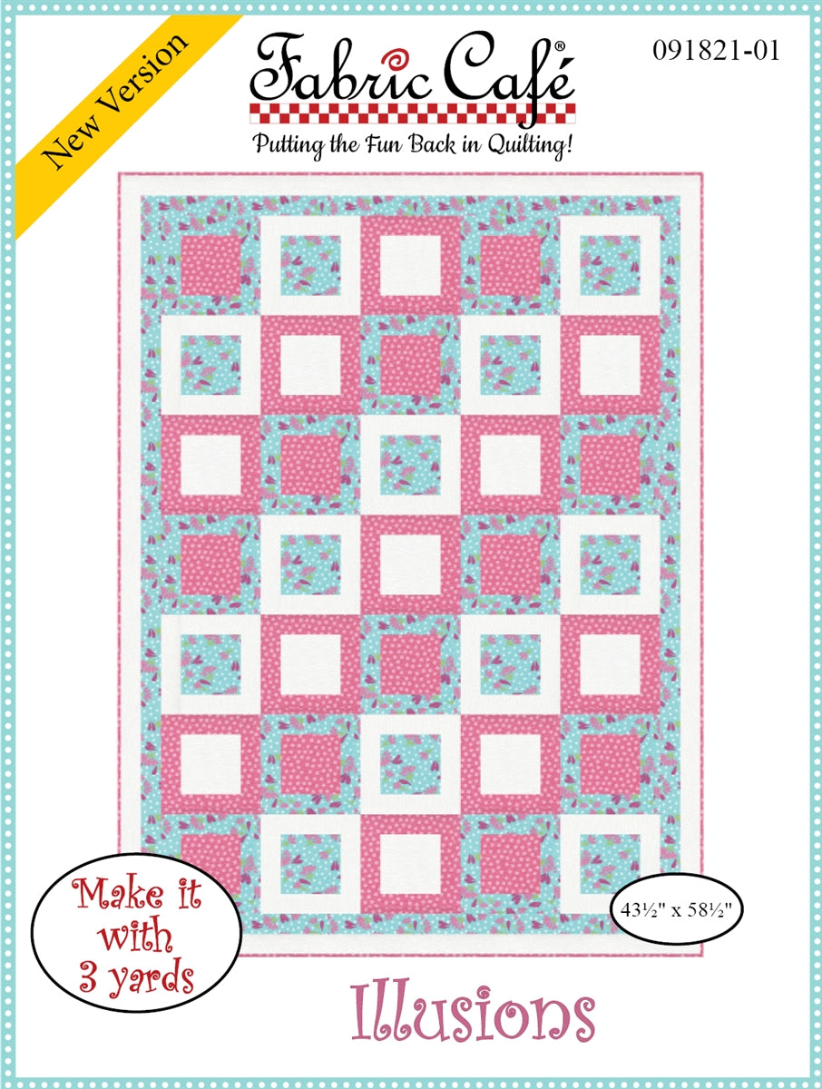 Illusions 3-Yard Quilt Pattern